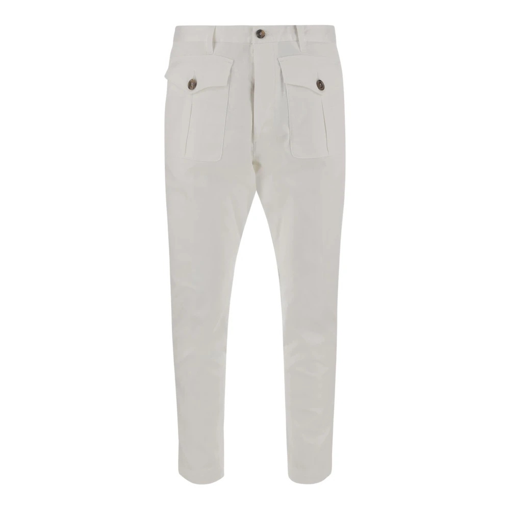Dsquared2 Witte Stijlvolle Broek White Heren