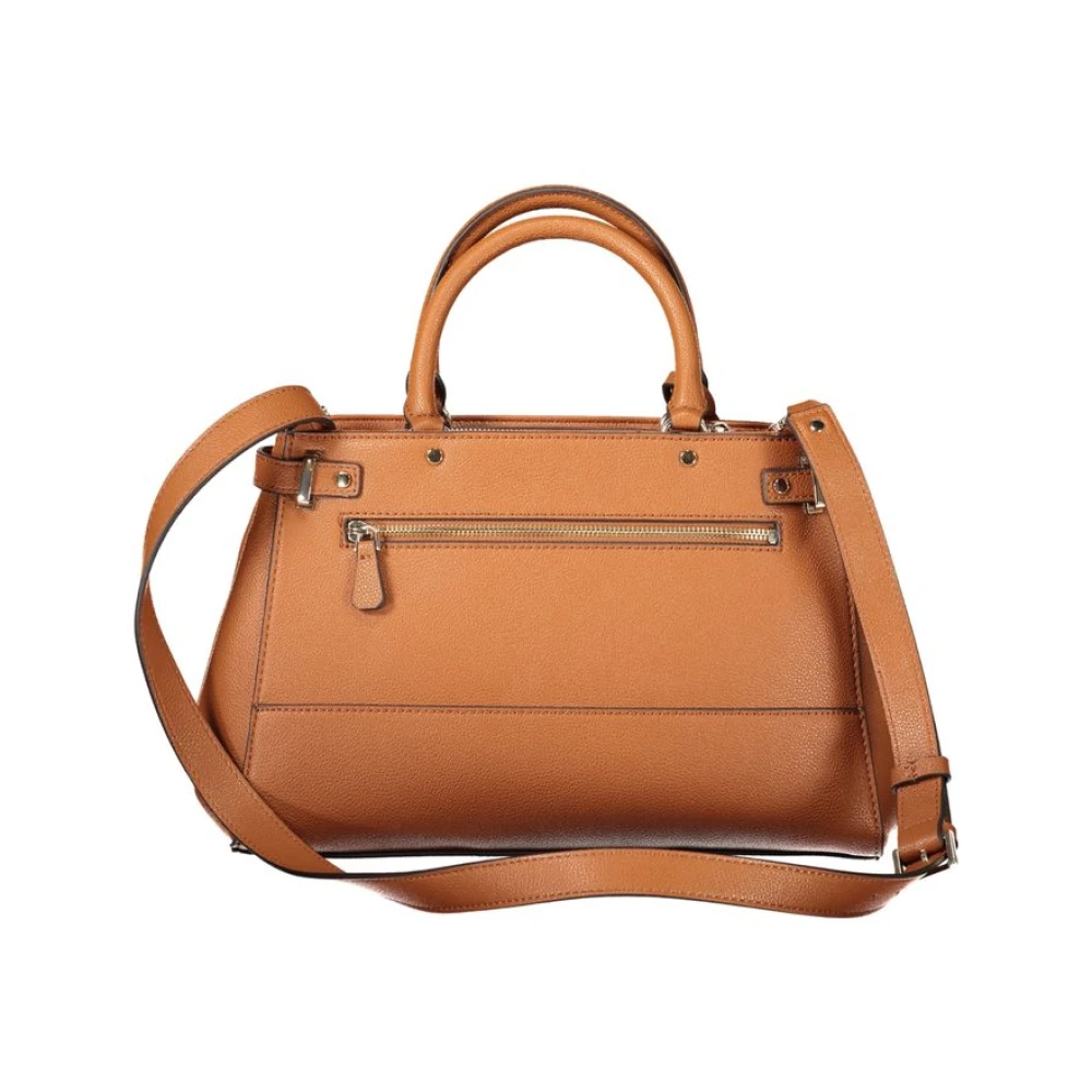 Guess Bruine Polyethyleen Handtas Brown Dames