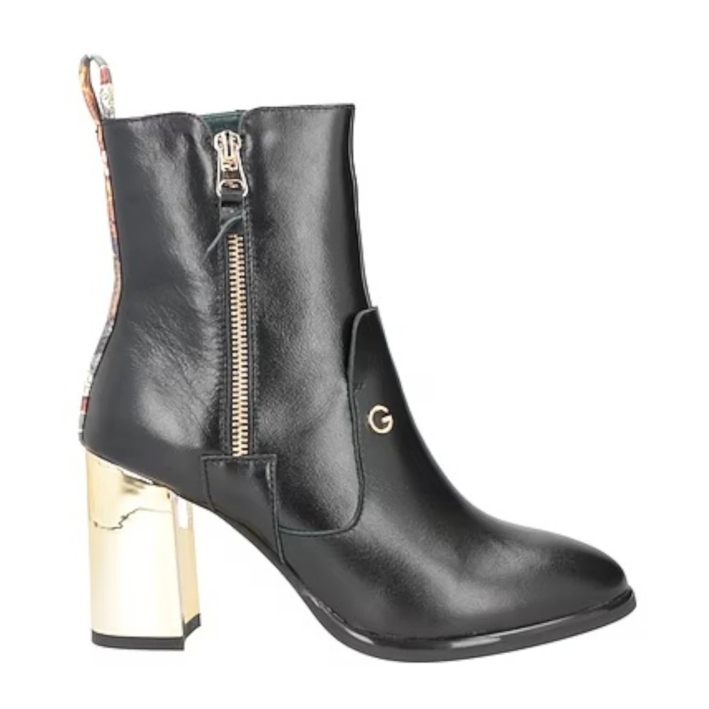 Gattinoni Svart A Ankelboots Stilfull Modell