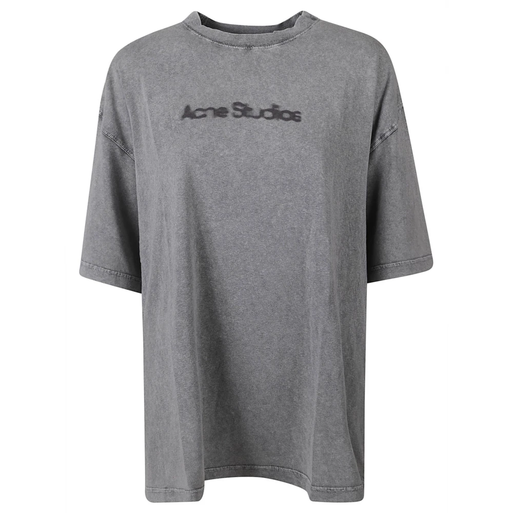 Acne Studios Klassiek Wit T-shirt Gray Dames