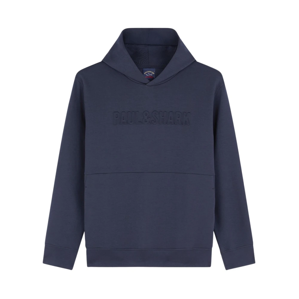 PAUL & SHARK Stedelijke Gebreide Hoodie Blue Heren
