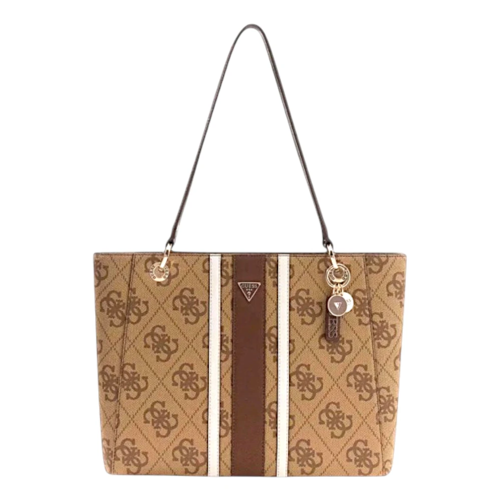 Guess Donna Marrone Noelle Ii Tote - Immagine 3