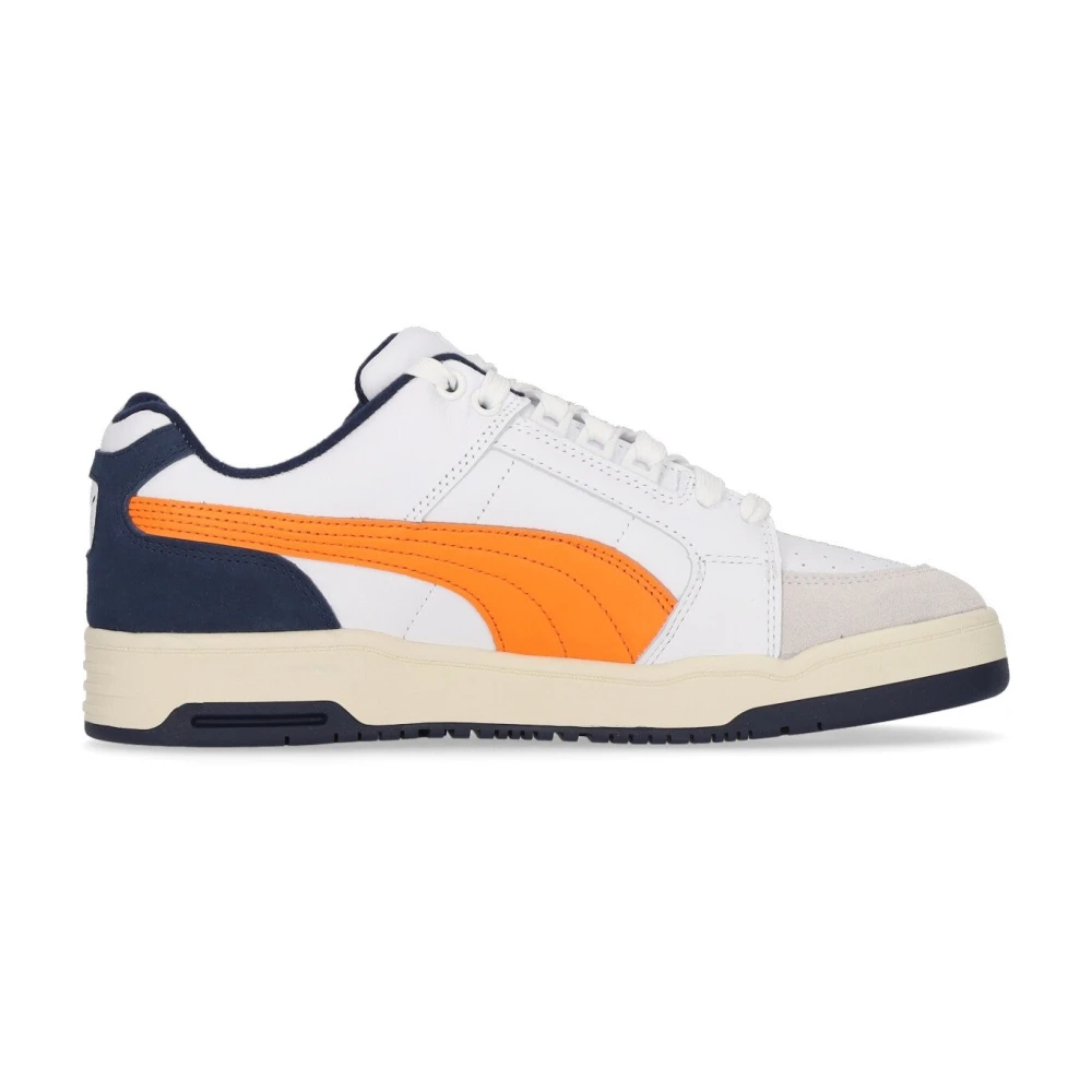 Puma Men's Multicolor Retro Low-Top Sneaker White/Orange - Sneakers - 12 Uk - Shoes