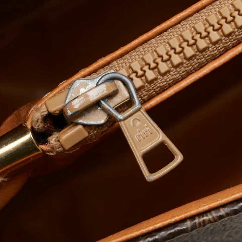 Celine Vintage Pre-owned Leather celine-bags Brown Dames