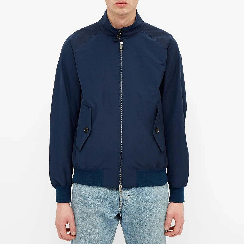Baracuta G9 Harrington Jacket Blue Heren
