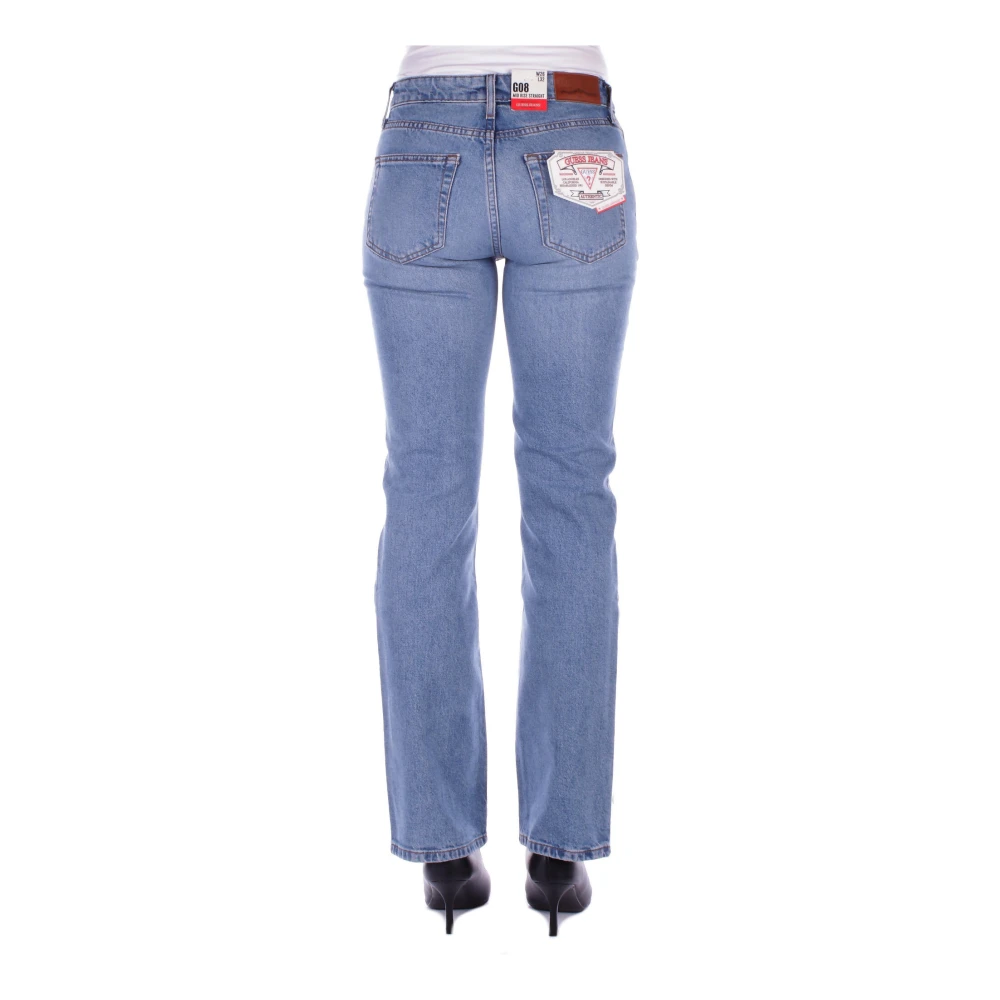 Guess Ritssluiting Skinny Jeans Blue Dames