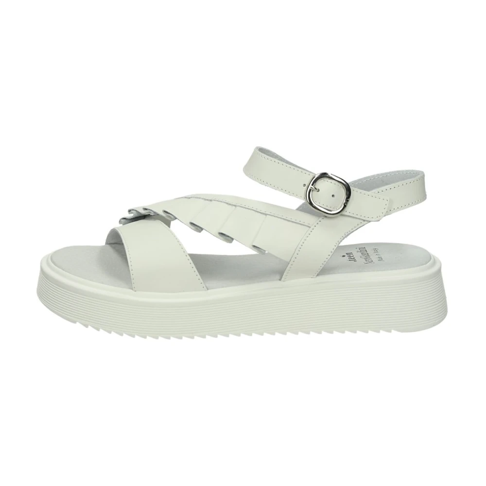 Nerogiardini White Wedge Sandals - Female - Flat Sandals - 3 Uk - Shoes