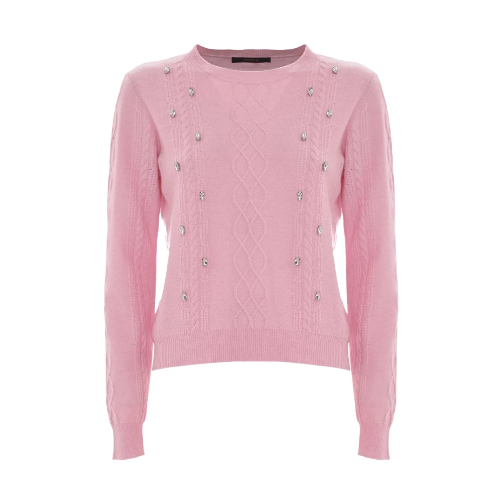 Kocca Zachte wol breiwerk en truien Pink Dames