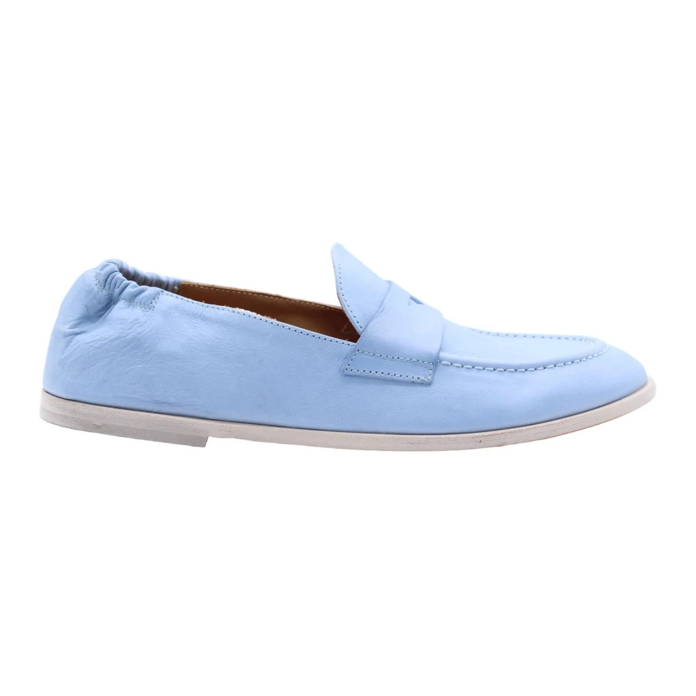 Laura Bellariva Eleganta schweiziska loafers för kvinnor Blue, Dam