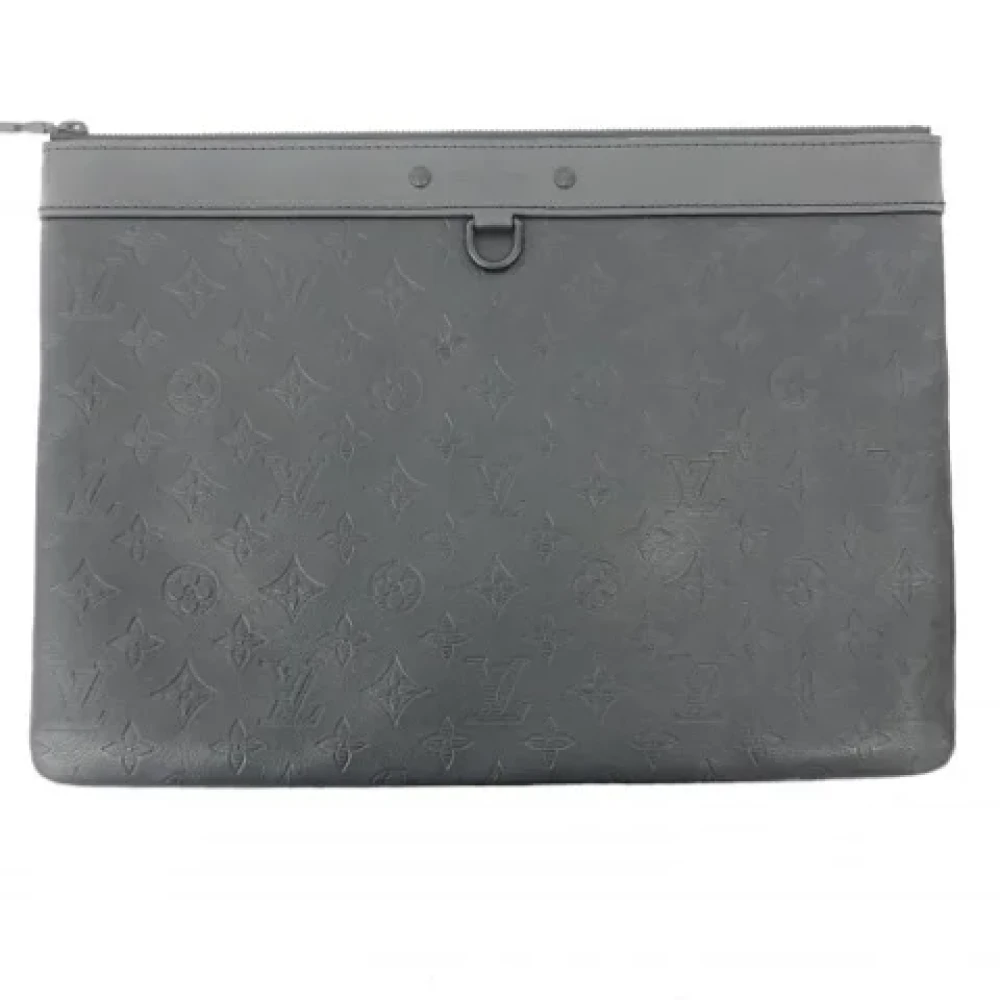 Louis Vuitton Vintage Pre-owned Fabric louis-vuitton-bags Gray Dames