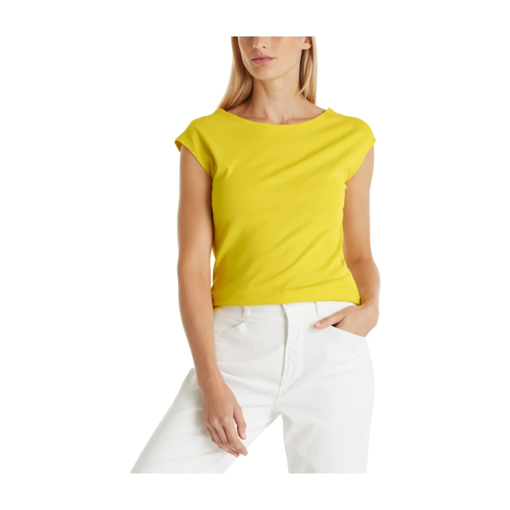 Marc Cain t-shirts geel Yellow Dames