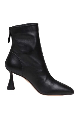 black-leather-ankle-boots