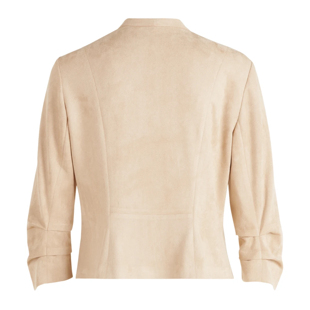 Betty Barclay Elegante Blazer Jas 3 4 Mouw Beige Dames