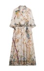 robe-chemise-en-soie-avec-motifs-uniques