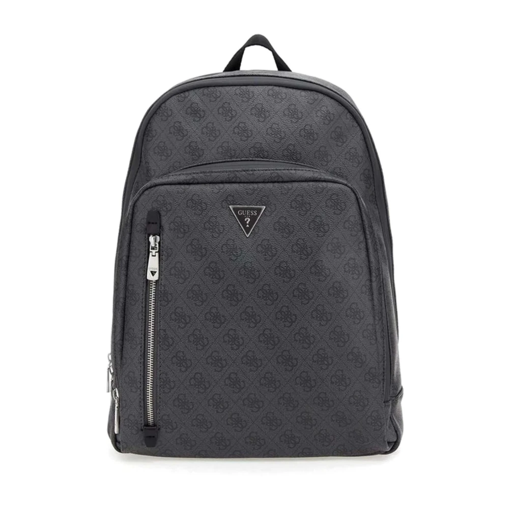 Guess Heren Logo Rugzak Black Heren