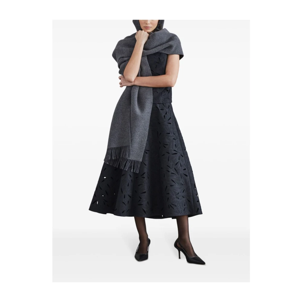 BRUNELLO CUCINELLI Elegante Grijze Rokken Gray Dames