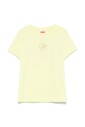 t-shirt-jaune-citron-logo-col-rond