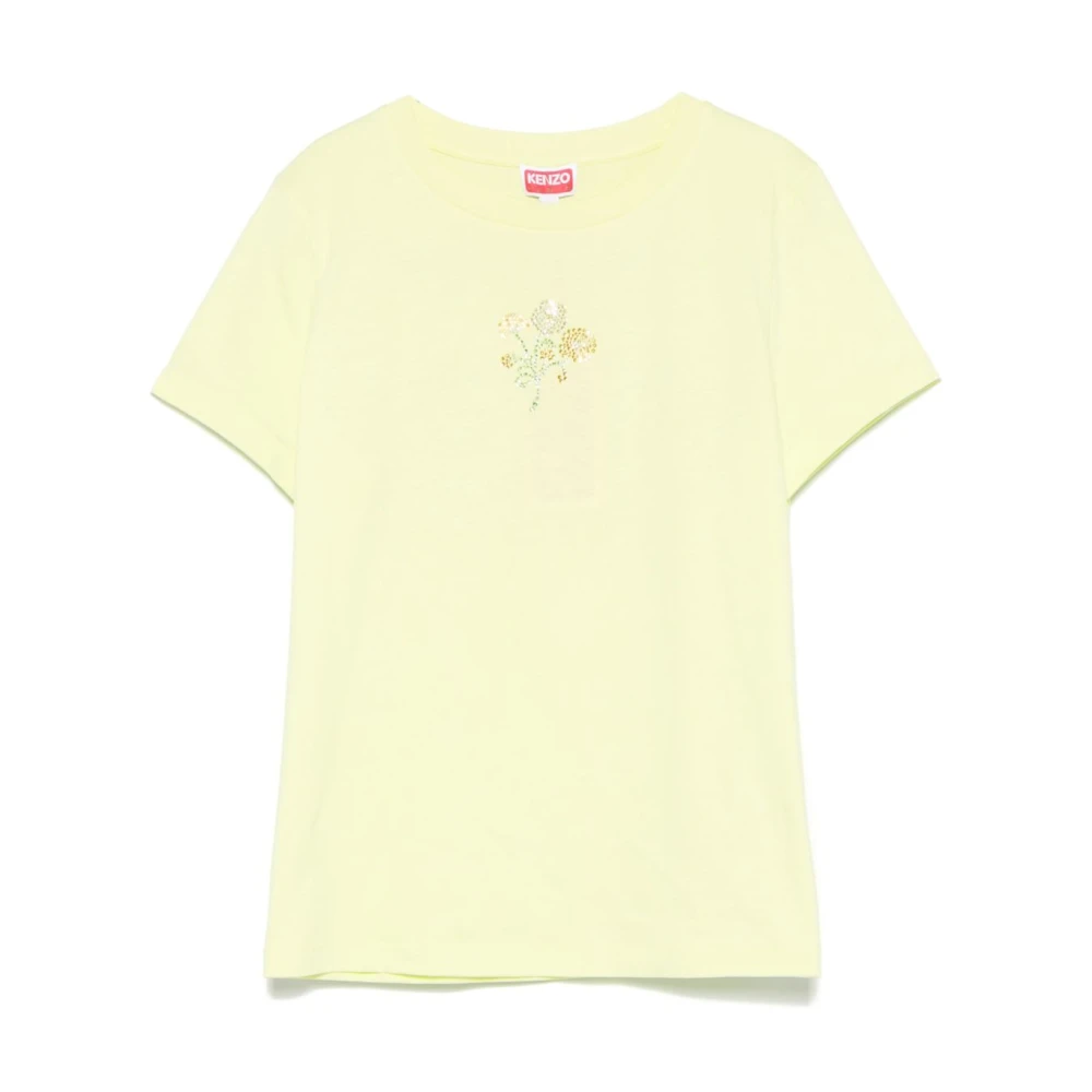 Kenzo - Tops > T-Shirts - Yellow - Kenzo - Modalova