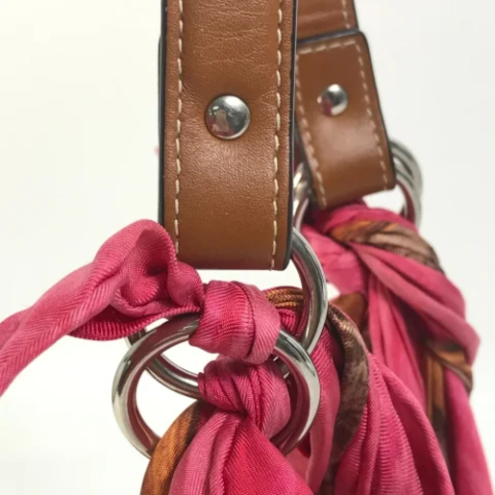 Celine Vintage Pre-owned Fabric celine-bags Pink Dames