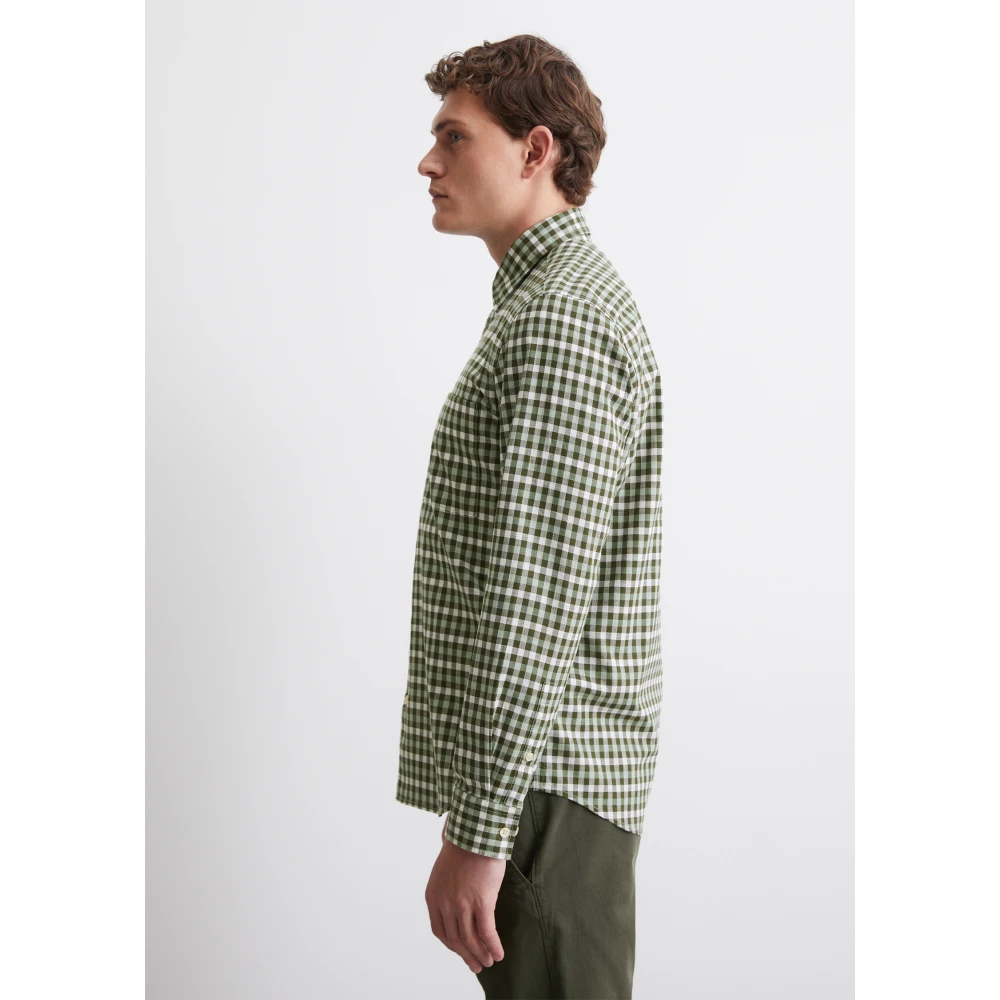 Marc O'Polo Gewoon overhemd Green Heren
