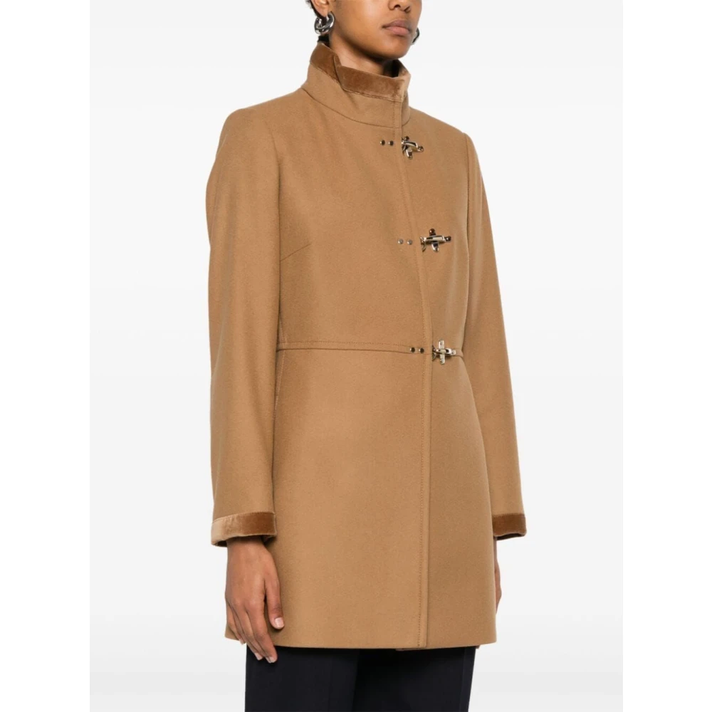 Fay Elegante single-breasted damesjas Brown Dames