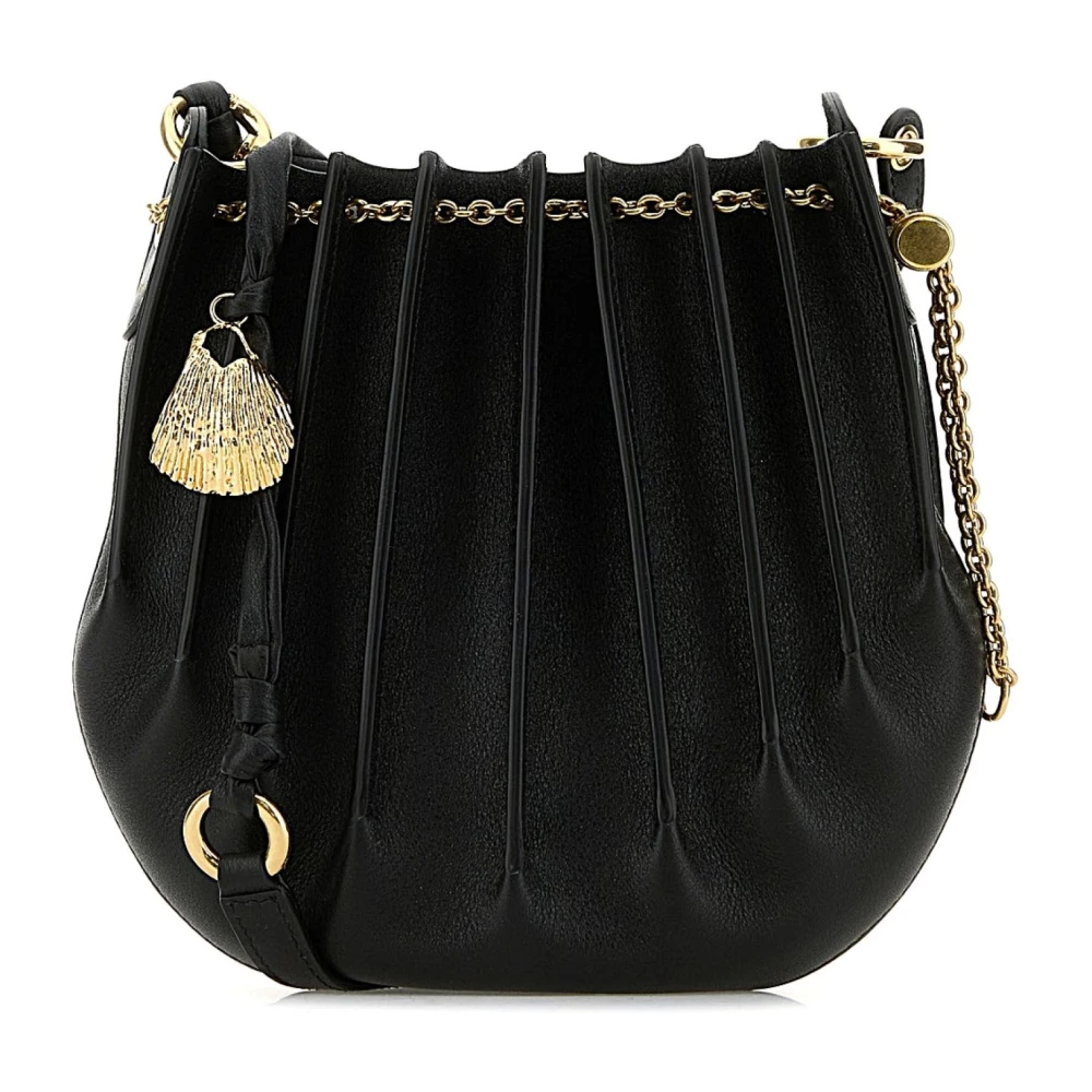 Chloé Women's Black Bucket Bags, One Size, Borsa