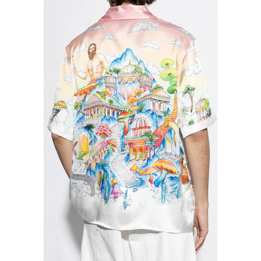 Casablanca Zijden overhemd Multicolor Heren