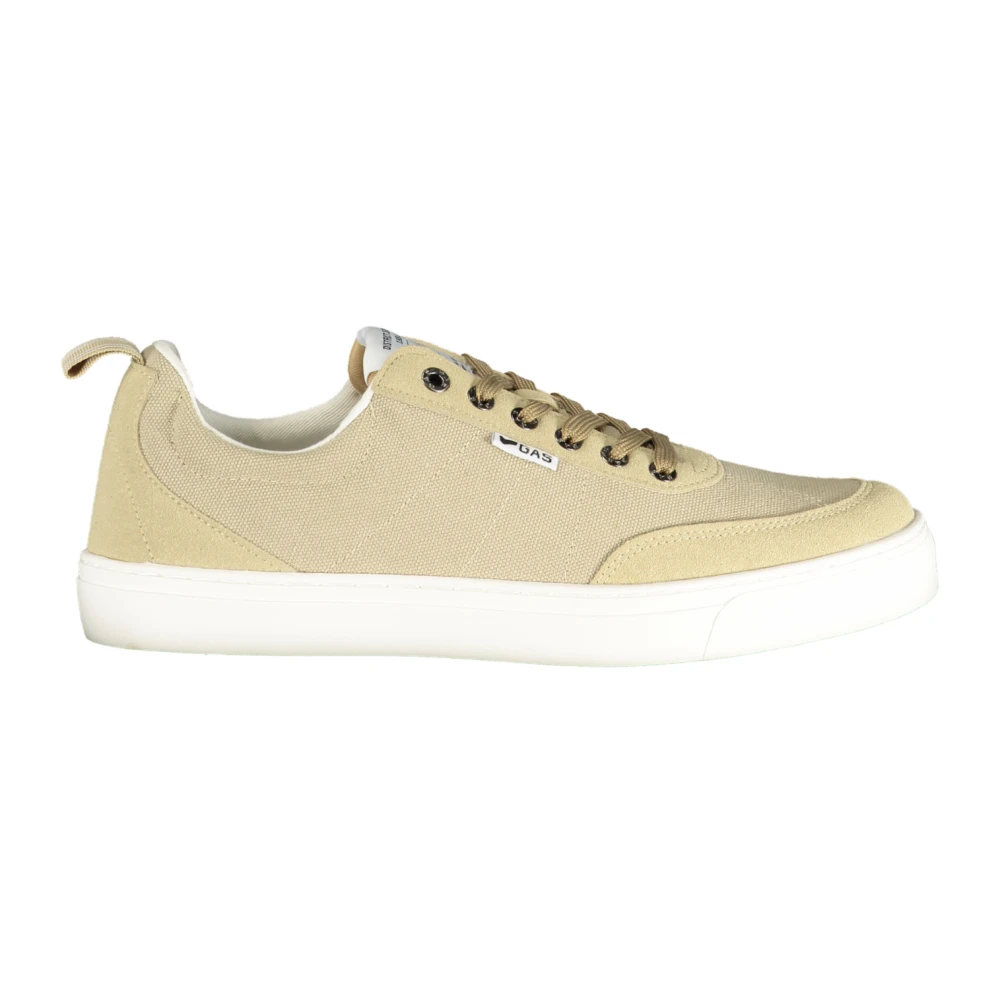 Gas Men's Beige Sneakers, 8 Uk, Hancock Low Mix