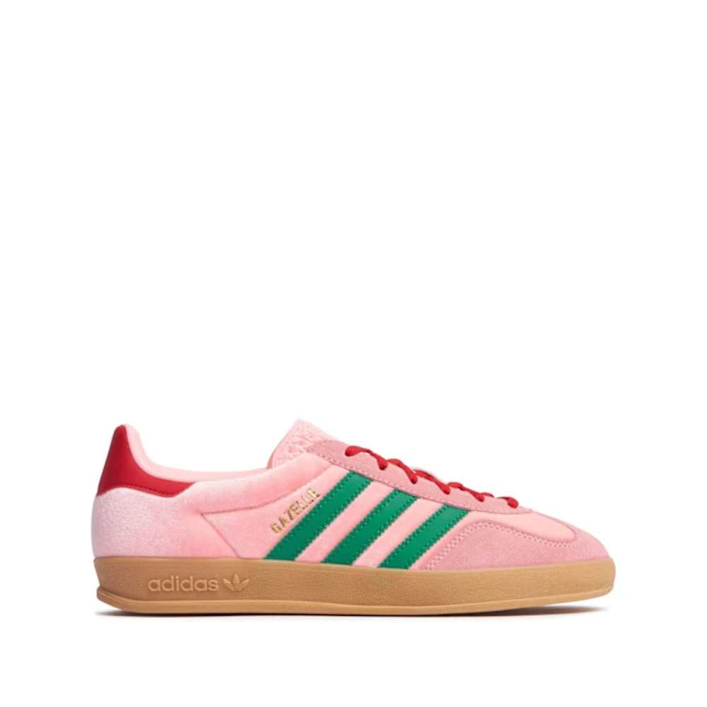 Adidas Rosa Gazelle Indoor W Sneakers Pink, Dam