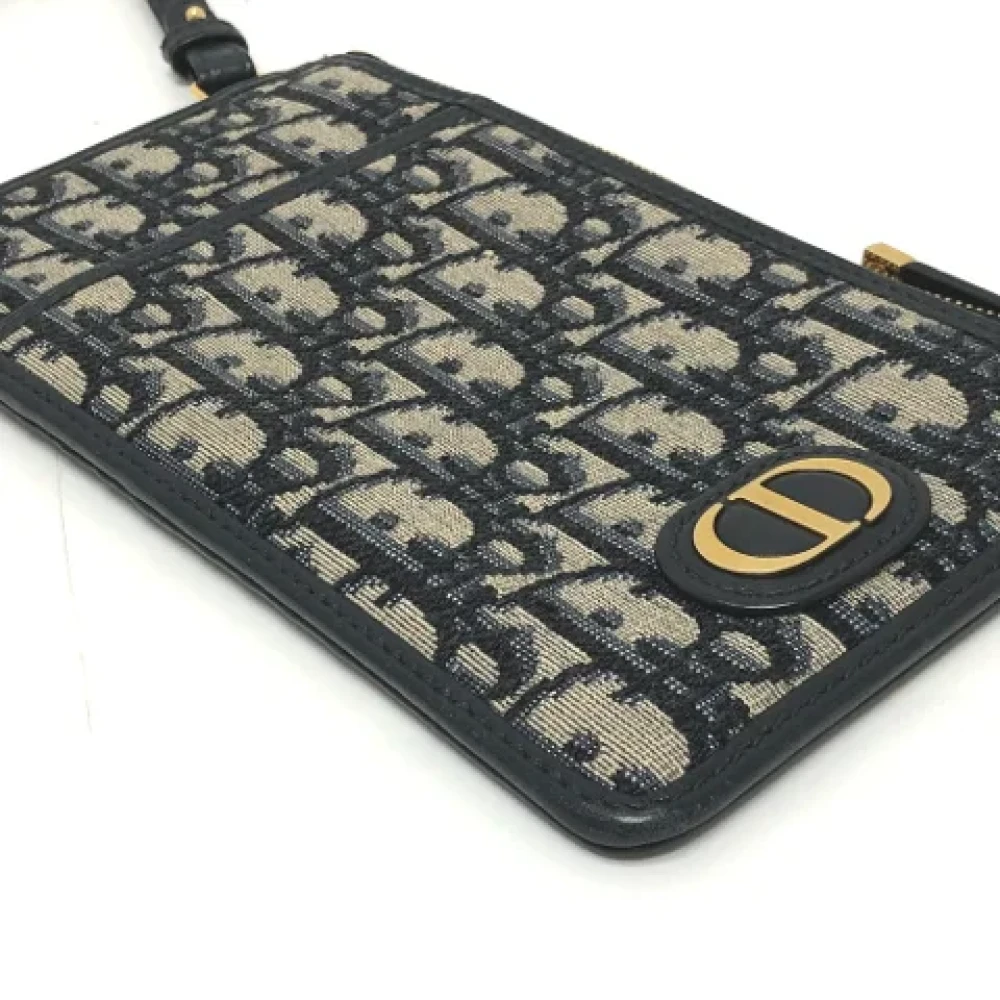 Dior Vintage Pre-owned Fabric dior-bags Blue Dames