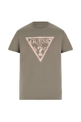 t-shirt-en-coton-vert-col-rond