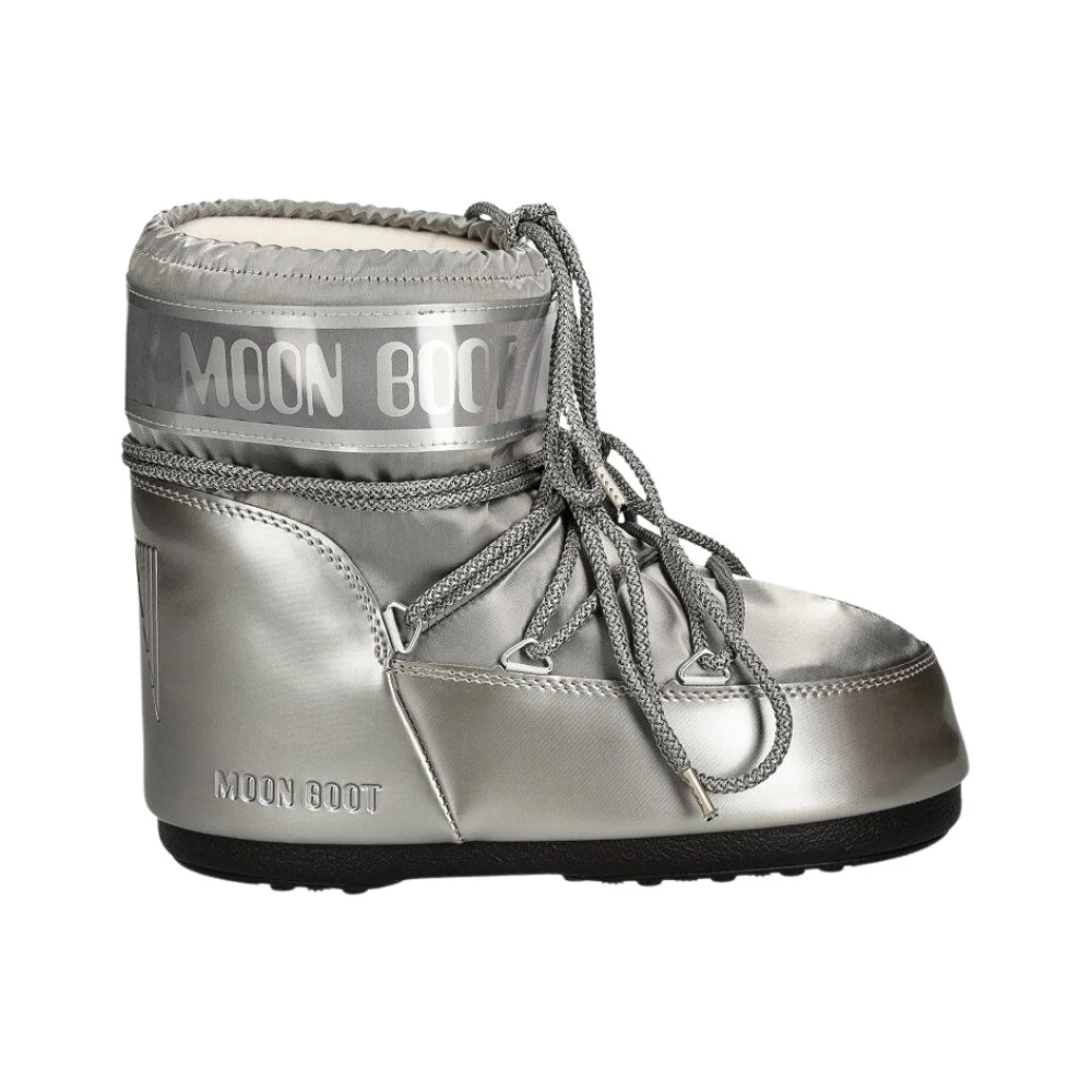 Moon Boot , Winter Boots, Female, Gray, 3 Uk, Icon Low Glance Boots