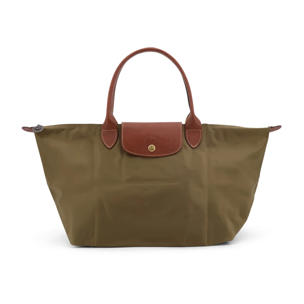 Longchamp Green Le Pliage Original Tote - Female - Shopping Bags - One Size - Bags