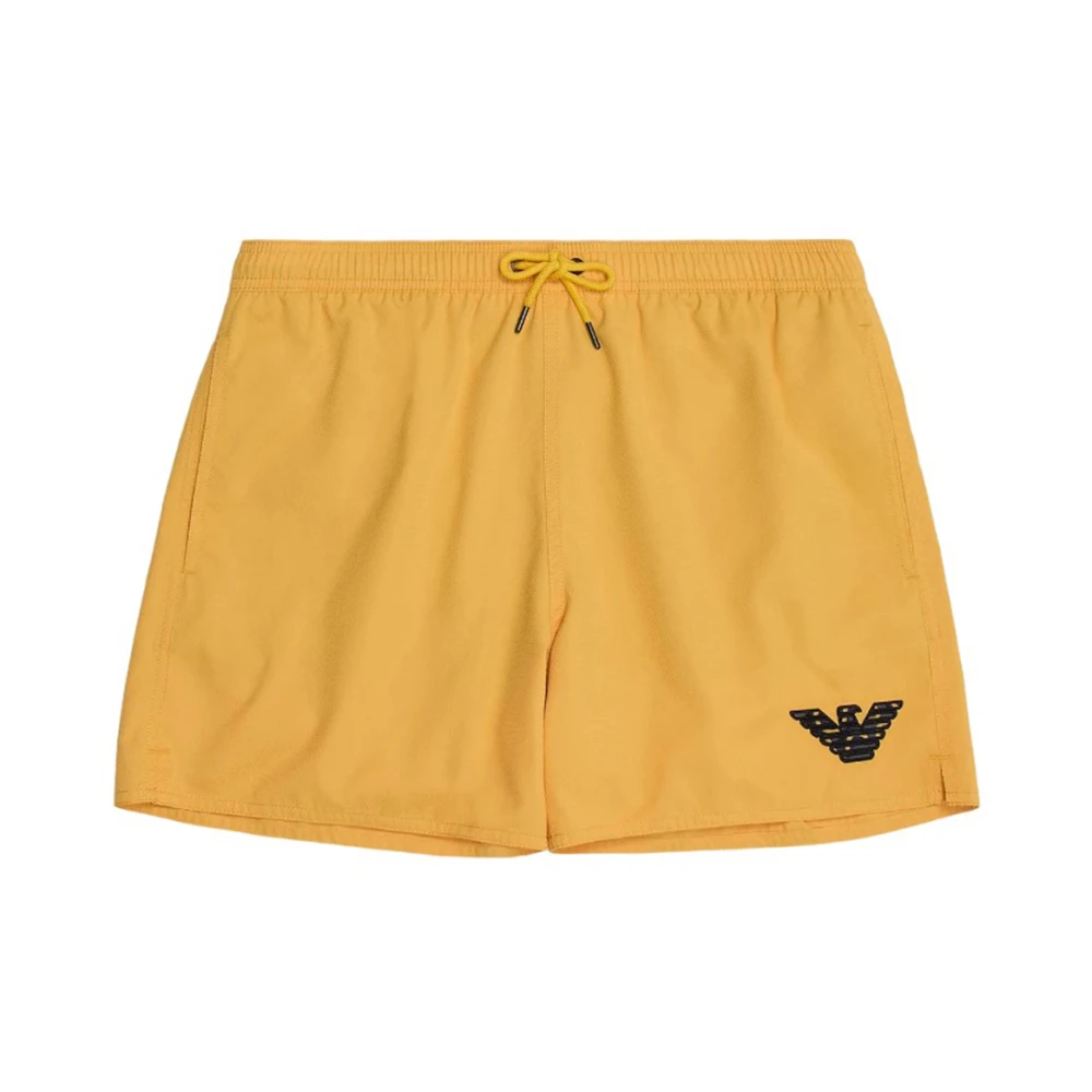 Emporio Armani Zee Shorts Stijlvolle Zwemkleding Yellow Heren