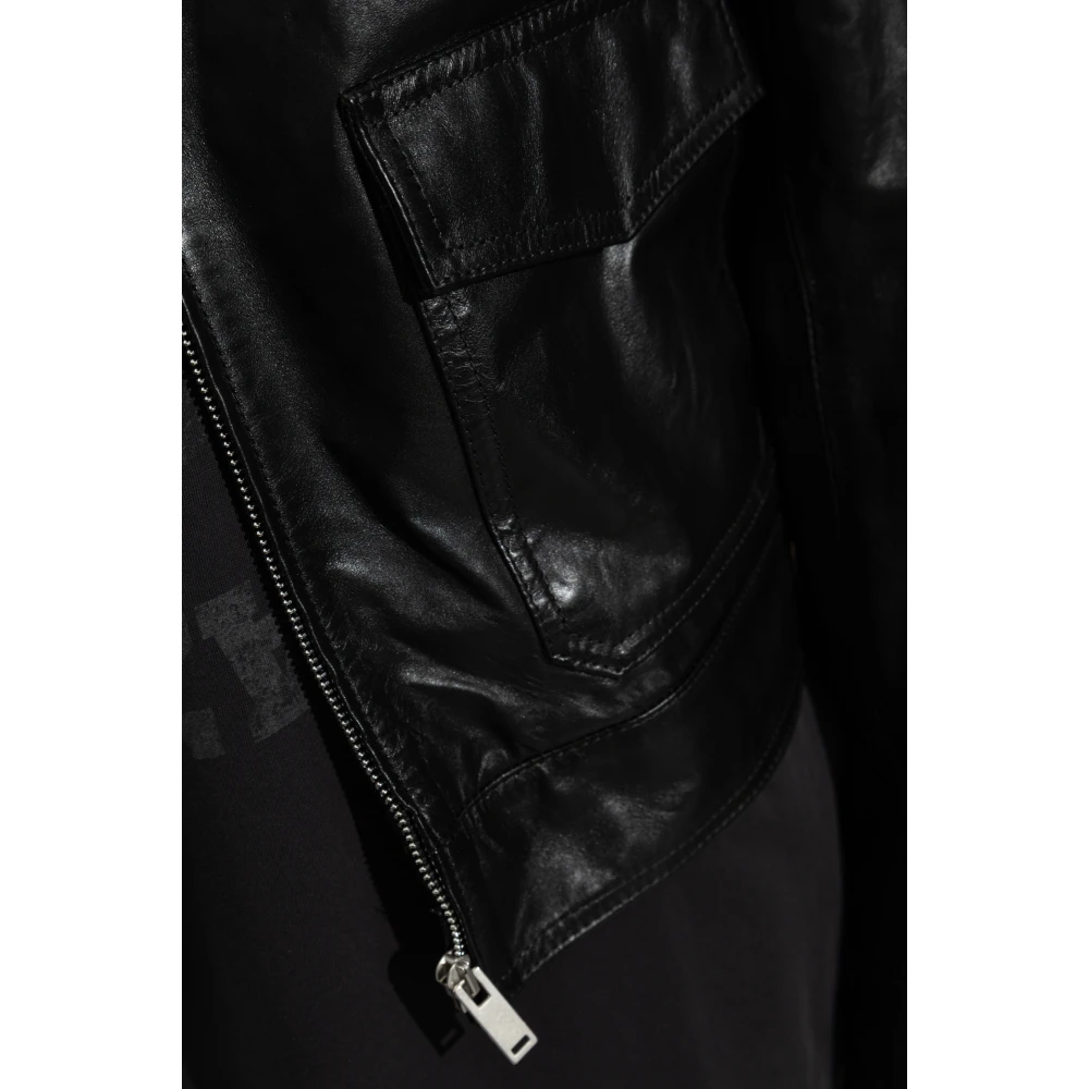 MM6 Maison Margiela Leren Jack Black Heren