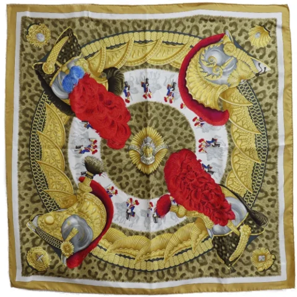 Pre-owned > Pre-owned Accessories > Pre-owned Scarves - - Hermès Vintage - Modalova