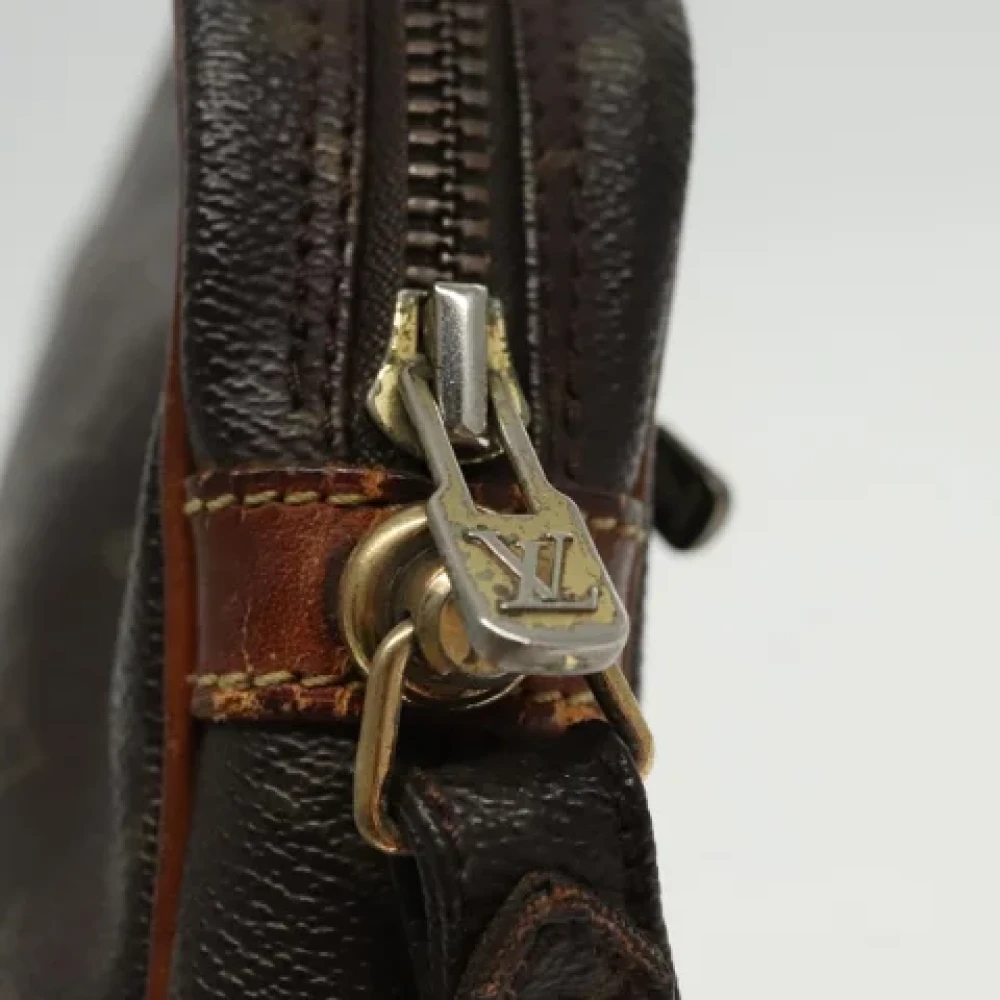 Louis Vuitton Vintage Pre-owned Canvas clutches Brown Dames