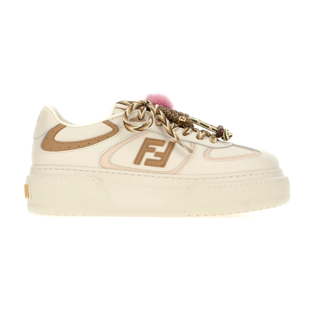 Fendi Match Sneakers Dames Schoenen Wit