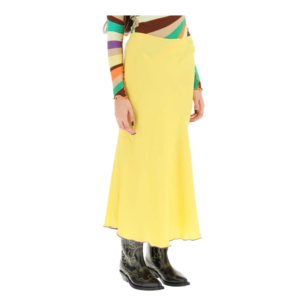 Siedrés Midi Skirts Yellow Dames