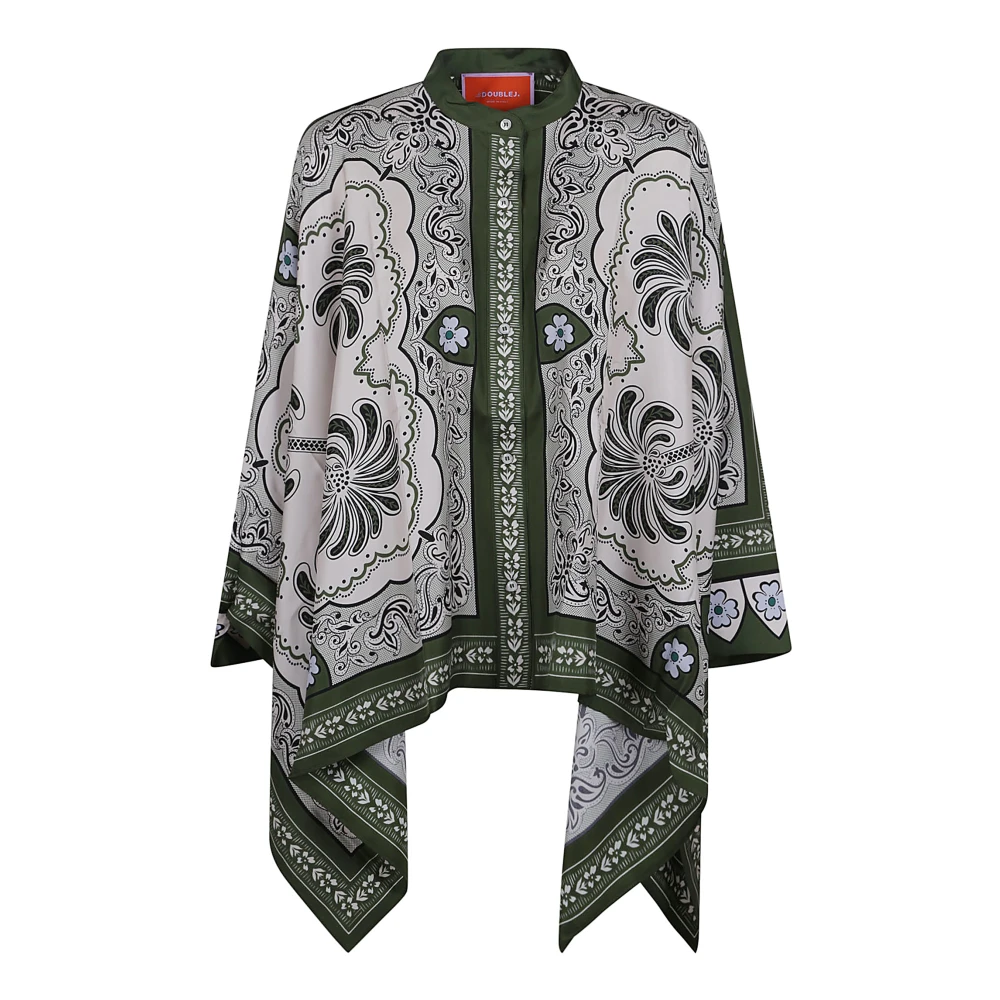 La DoubleJ Multicolor Zijden Shirt Dameskleding Multicolor Dames