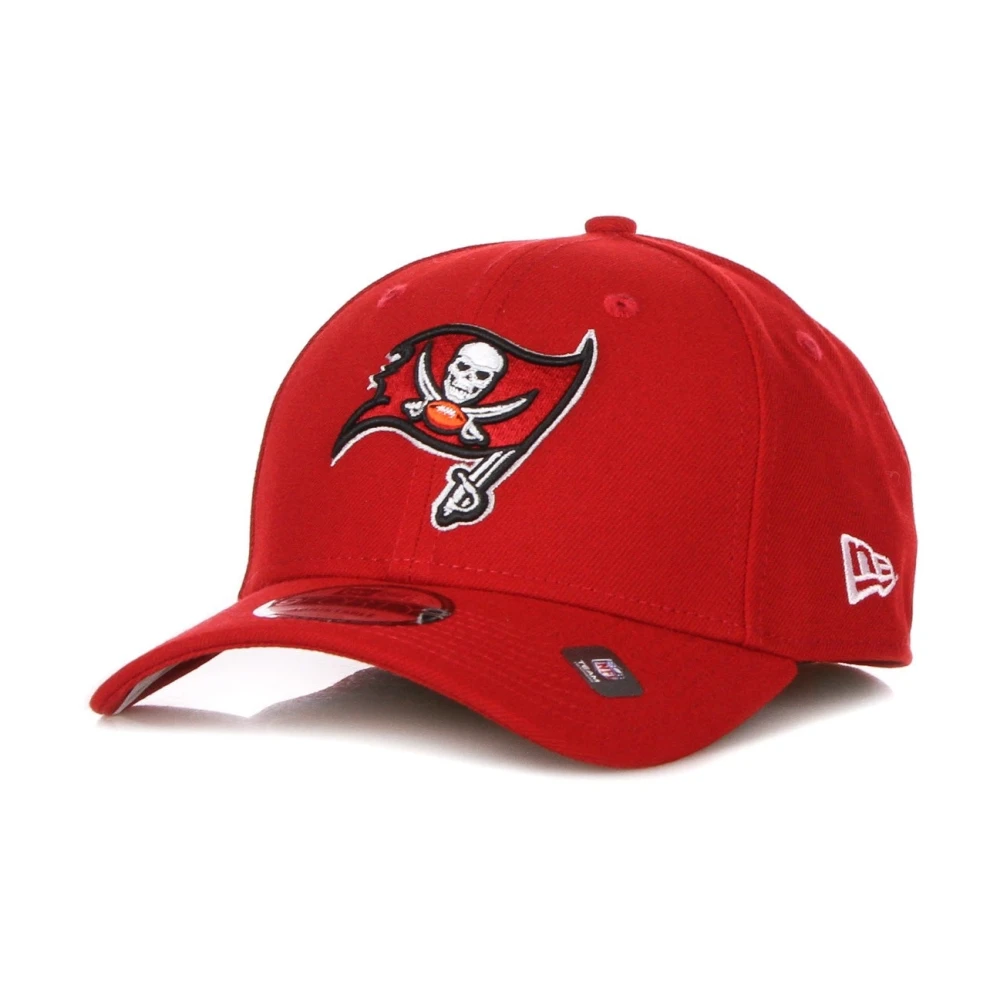 New Era Men's Red Hats & Caps, One Size, Nfl Team Curved Visor Cap