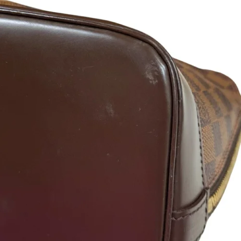 Louis Vuitton Vintage Pre-owned Canvas handbags Brown Dames
