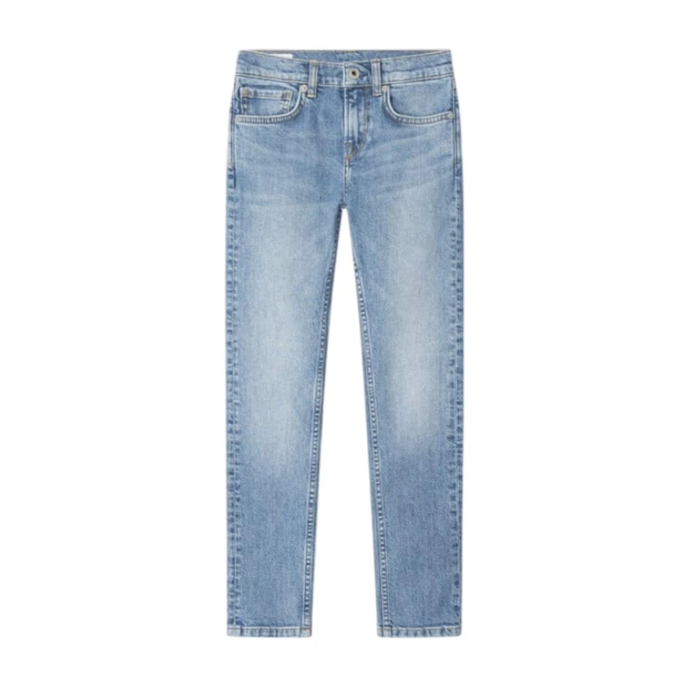 Pepe Jeans Boys Blue Jeans, 8 Y, Skinny Denim Trousers