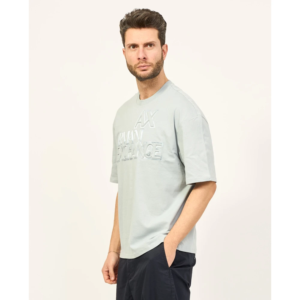 Armani Exchange T-Shirts Gray Heren