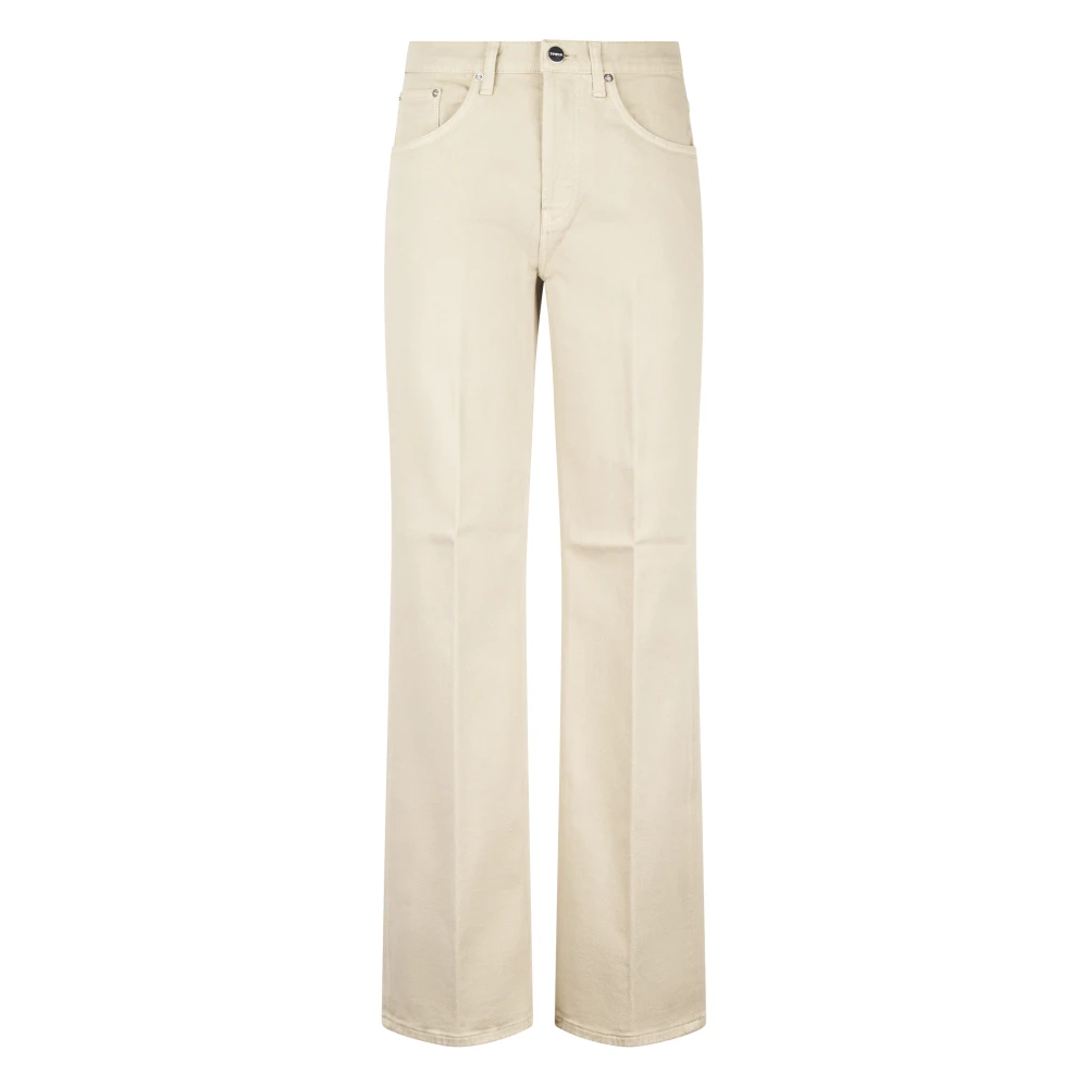 Dondup Donna Beige Pantaloni, W28, New,