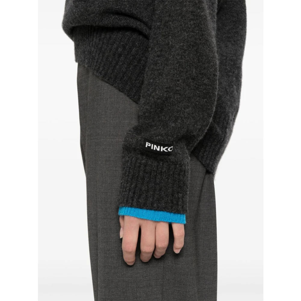 pinko Grijze Trui voor Vrouwen Gray Dames