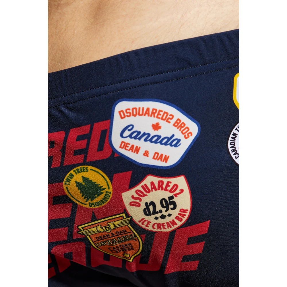 Dsquared2 Zwembroek Blue Heren