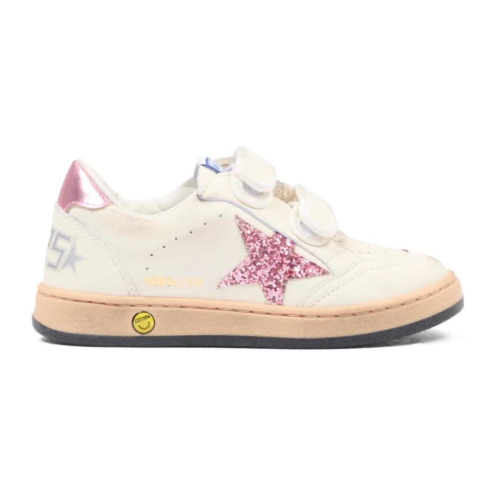 Golden Goose Ball Star Trainers - Female - Kids Sneakers - White - 22 Eu - Kids