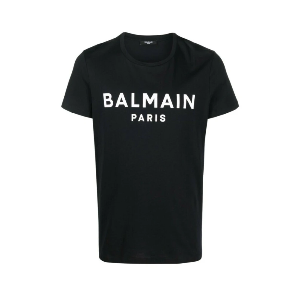 Balmain - Tops > T-Shirts - Black - Balmain - Modalova