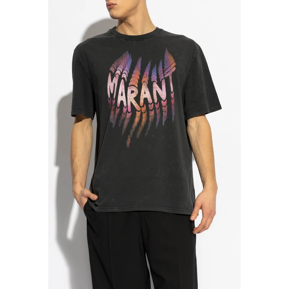 Isabel marant T-shirt Hugo Gray Heren
